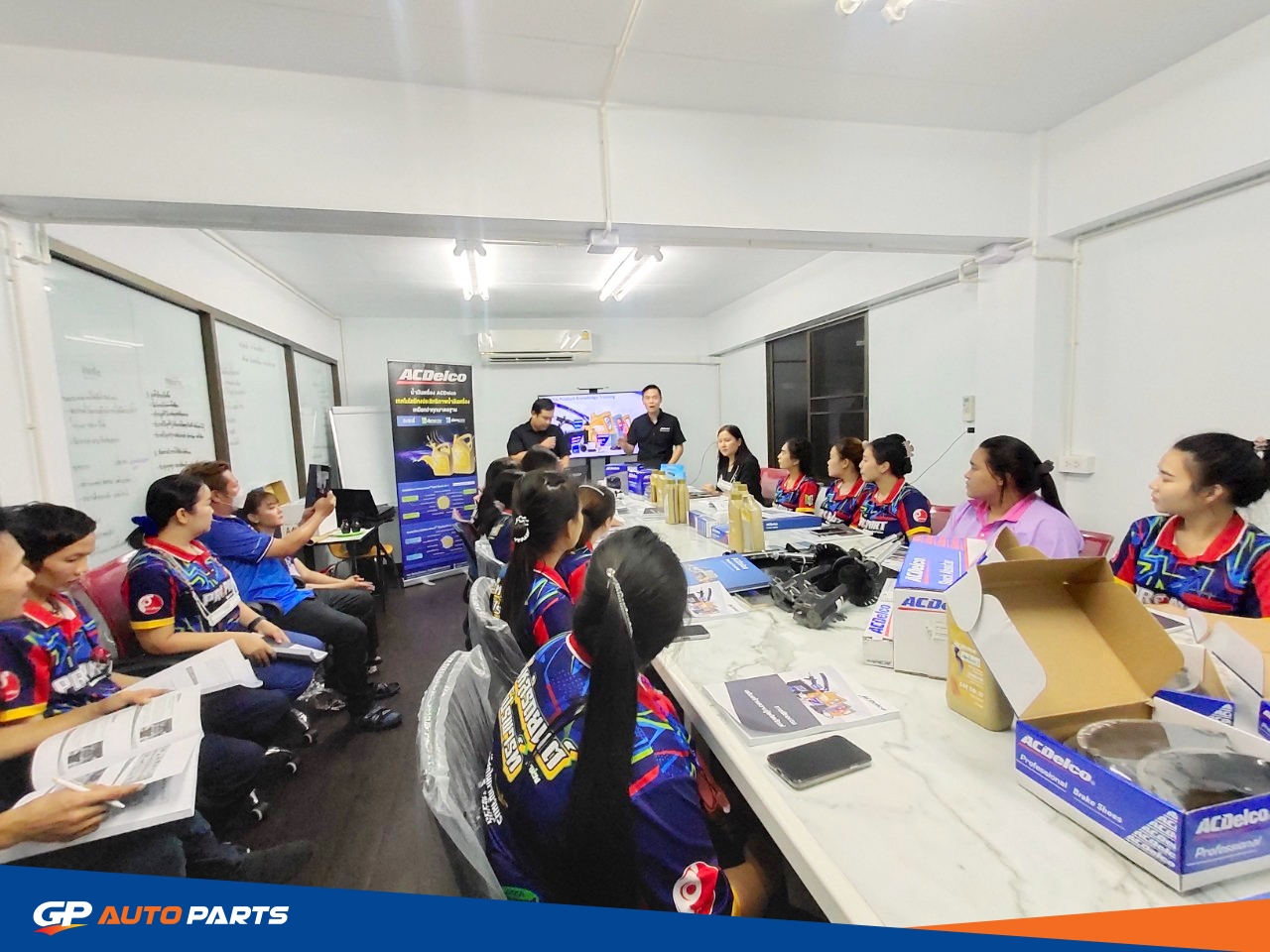 พนักงานขาย GP Autoparts เข้าอบรมผลิตภัณฑ์